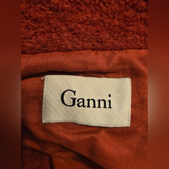 Ganni Red Wool Jacket - Picture 3 of 4